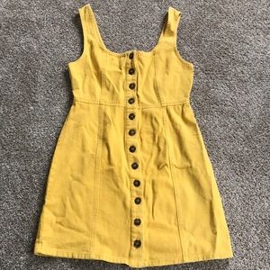 Button Down Corduroy Dress